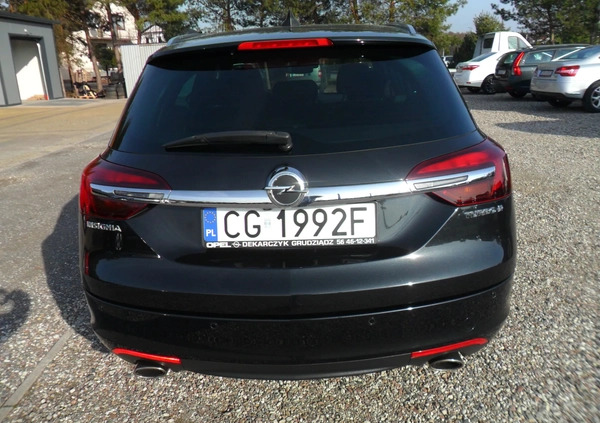 Opel Insignia cena 46900 przebieg: 130000, rok produkcji 2016 z Grudziądz małe 137